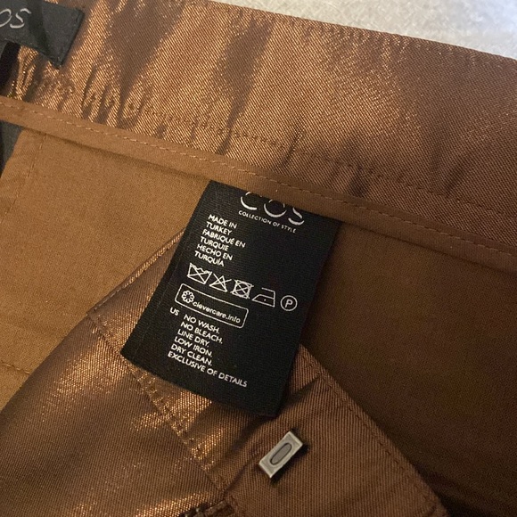 COS Metallic Tailored trousers 6 - Picture 4 of 11